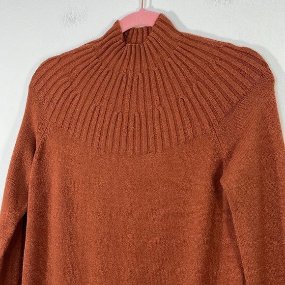 Anthropologie Welford Tunic‎ Sweater Cedar Brown size XS - Picture 3 of 7